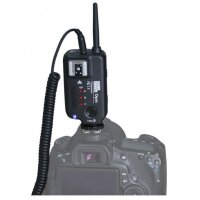 Pixel Opas Funk Blitzausloeser bis zu 400m (Sender & Empfaenger) für Blitzgeraet / Studioblitz / Kamera fuer Nikon D7100, D7000, D5300, D5200, D5100, D5000, D3300, D3200, D3100, D610, D600, D90