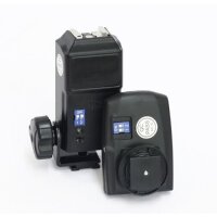 Funk-Blitzauslöser kompatibel mit Canon 30m mit 3 Empfängern für fast alle Blitzgeräte z.B. Canon 600EX-RT, 580EX II, 430EX II - Nikon SB-900, SB-800 uvm
