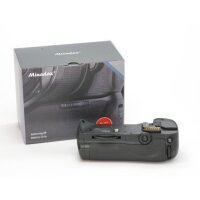 Minadax Profi Batteriegriff fuer Nikon D700, D300s, D300 - ersetzt MB-D10 fuer 1 zusaetzlichen EN-EL3e Akku oder 8 AA Batterien + 1x Neopren Handgelenkschlaufe