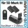 Profi Batteriegriff kompatibel mit Canon EOS 5DS, 5DS R, 5D Mark III als BG-E11 Ersatz + 2x LP-E6 Nachbau-Akkus + 1x Infrarot Fernbedienung!
