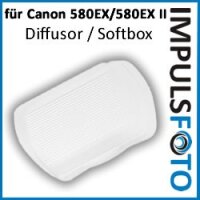 Pixel Diffusor, Softbox, Weichmacher, Flash Bounce fuer Canon 580EX, 580EX II Blitzgeraete