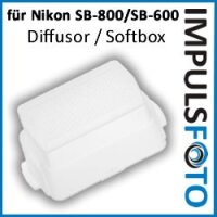 Pixel Diffusor, Softbox, Weichmacher, Flash Bounce fuer Nikon SB-800, SB-600 Blitzgeraete