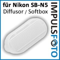 Pixel Diffusor, Softbox, Weichmacher, Flash Bounce fuer Nikon SB-N5 Blitzgeraet