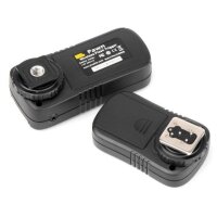 Pixel Pawn TF-362 Funk Blitzauslöser Set mit 3 Empfängern bis 100m kompatibel mit Nikon Blitzgeräte – Funkauslöser Kamera- und Blitz