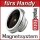 0.2x Minadax Fisheye Handylinse kompatibel mit Smartphone und Handys mit Magnetsystem 31,5mm - geeignet f&uuml;r fast alle Kamerahand