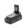 Minadax Profi Batteriegriff fuer Nikon D3200 - Akkugriff mit Hochformatausloeser fuer 2x EN-EL14 Nachbau-Akkus + 1x Infrarot Fernbedienung!