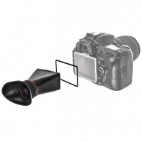 Displaylupe Hood Loupe Viewfinder 2.2x fuer Canon 1DX – wie Kinotechnik LCDVF 3C