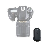 Infrarot Fernausloeser kompatibel für Nikon D7000 D5300 D5100 D5000 D3200 D3000 D610 D600 D90 D80 D70s D70 D60 D50 D40x D40 F75 F75D F65 F65D F55 F55D N75 N65 P7100 P7000 P6000 - Ersatz für Nikon ML-E3