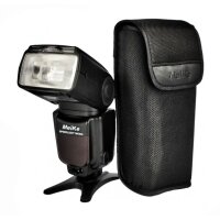 Hochwertiges Blitzgeraet (LZ 42) fuer Nikon - i-TTL/TTL/CLS kompatibel – MK-900 wie der SB-900