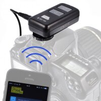 PIXEL Bluetooth Wireless HANDY Fernauslöser kompatibel mit NIKON - iPhone als Funk Fernauslöser – Einzel / Serien / Langzeit / Selbstauslöser