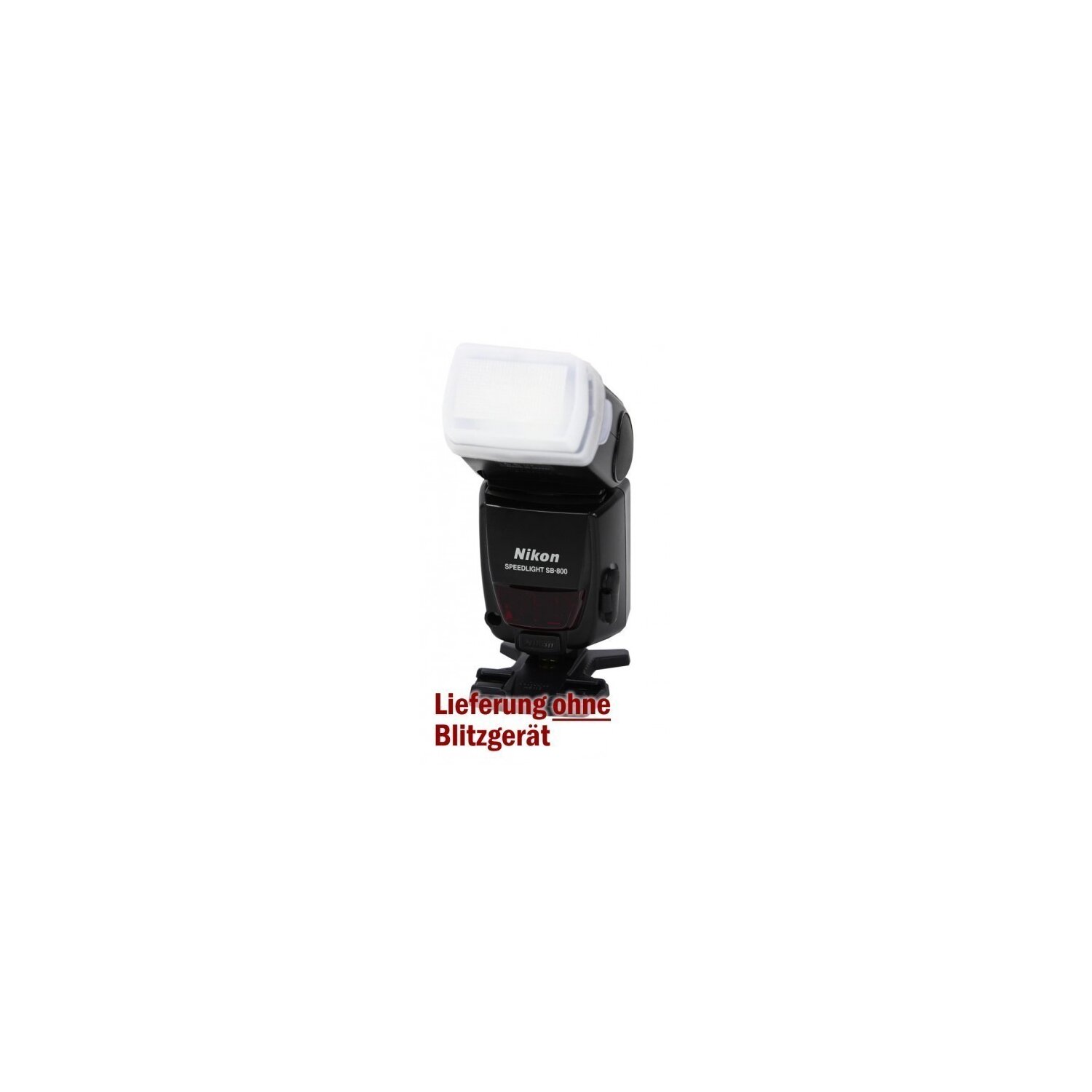 Softbox Bounce Diffusor kompatibel mit Nikon SB-800 SB800 