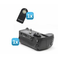 Minadax Profi Batteriegriff kompatibel mit Nikon D7000 - Ersatz für MB-D11 für 2x EN-EL15 oder 6 AA Batterien + 1x Infrarot Fernbedienung!