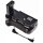 Impulsfoto Profi Batteriegriff für Nikon D5300, hochwertiger Handgriff mit Hochformatauslöser für 2X EN-EL14 Akkus