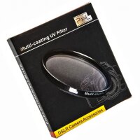 UV Filter mehrfachverguetet 82mm 1.8mm German Schott B270 Glass ultraduenn - Pixel Multicoating UV Filter 82mm
