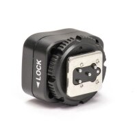 PIXEL TF-327 Blitzschuh Adapter für Studioblitze mit PC-Sync Buchse kompatibel mit Nikon