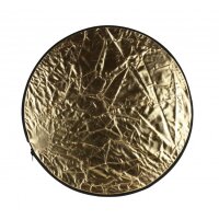 5in1 Faltreflektoren Set - ca. 55cm - gold, silber, schwarz, wei&szlig; und Diffusor