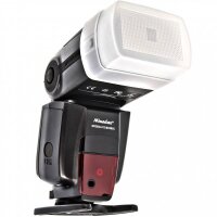 Hochwertiges Minadax Blitzgerät MX-585C (LZ 42) kompatibel mit Canon Kameras mit Blitzschuh- E-TTL II - Ersatz für Canon 580 EX II