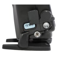 PIXEL Hochwertiges Blitzgeraet (LZ 65) mit Front Dauerlicht kompatibel mit Canon - TTL, Manuell, Stroboskop, HSS - Pixel Mago Speelite