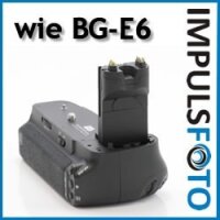 Qualit&auml;ts Profi Batteriegriff von Vertax kompatibel mit Canon EOS 5D Mark II Ersatz f&uuml;r BG-E6 - f&uuml;r LP-E6 und 6 AA Batterien