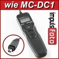 Programmierbarer LCD Timer Ausloeser N2 fuer Nikon D80 und D70s - ersetzt MC-DC1