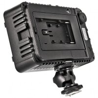 MCOplus 130 LED Videoleuchte Kameralicht fuer Systemkameras, DSLR und Camcorder