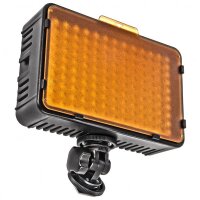 MCOplus 168 LED Videoleuchte Kameralicht fuer Systemkameras, DSLR und Camcorder