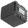 Minadax® Qualitätsakku mit echten 1500 mAh kompatibel mit Canon Canon XA20 XA25 LEGRIA HF G30 G25 G20 G10 M30 M31 M32 M40 M41 M300 M301 M400 S10 S11 S1400 , Ersatz für BP-819 - Intelligentes Akkusystem mit Chip