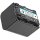 Minadax® Ladegerät 100% kompatibel mit Sony NP-FV70 inkl. Auto Ladekabel, Ladeschale austauschbar + 1x Akku Ersatz für NP-FV70