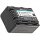 2x Minadax® Qualitaetsakku mit echten 1500 mAh fuer Panasonic HDC HS60 TM60 SD66 SDR H85 T50 S50, wie VW VBK180 - Intelligentes Akkusystem mit Chip