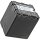 Minadax® Ladegeraet 100% kompatibel fuer Panasonic VW-VBN260 inkl. Auto Ladekabel, Ladeschale austauschbar + 1x Akku wie VW-VBN260