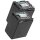 Minadax® Ladegerät 100% kompatibel mit Canon BP-827 inkl. Auto Ladekabel, Ladeschale austauschbar + 2x Akku Ersatz für BP-827