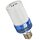Minadax&reg; LED Lampe mit Bluetooth Lautsprecher ca. 15m Reichweite in Blau  E27  4,5 Watt A++  LED Warmwei&szlig; Leuchtmittel, 400-460 Lumen