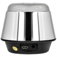 Minadax&reg; U180 - kompakter Bluetooth Lautsprecher fuer Unterwegs - mit integrierter Freisprecheinrichtung