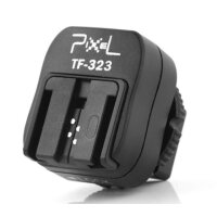Pixel TF-323 TTL Blitzschuh Adapter kompatibel f&uuml;r Studioblitze und Blitzger&auml;te mit PC-Sync Buchse f&uuml;r Sony