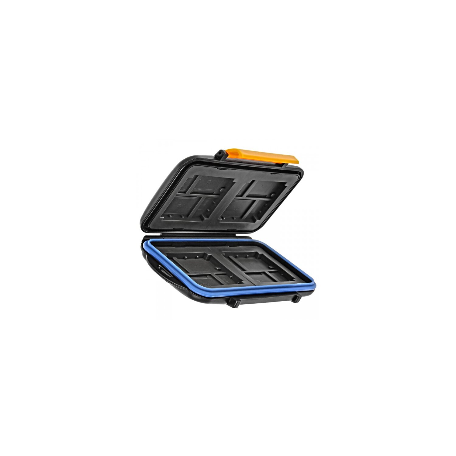 Speicherkarten-Etui Aufbewahrungsbox fuer 4x CF, 8x XD-Card, 8x Micro-SD