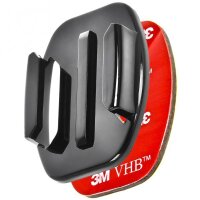 Helmhalterung Helmbefestigung Set kompatibel mit GoPro Hero 1, 2 3, 3+ und 4