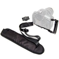 Quick-Strap Sling Kameragurt Schultergurt mit ABS Montageplatte fuer DSLR-Kameras universell passend