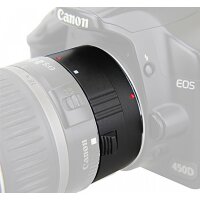25mm Automatik Makro Zwischenring Extension Tube kompatibel f&uuml;r Canon EOS mit Autofokus Weiterleitung