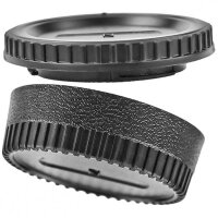 JJC Geh&auml;use- und Objektiv R&uuml;ckdeckel kompatibel mit Nikon DSLR Spiegelreflexkameras
