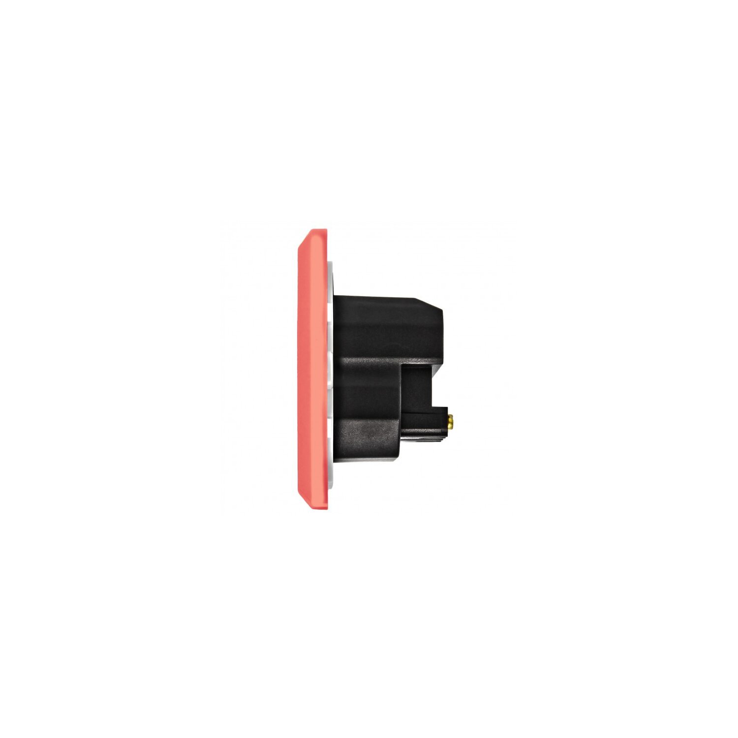 Minadax® Schutzkontakt Steckdose 230V 220V /"Pink/" mit 2x USB Anschluss