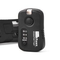 Pixel Pawn TF-361 Funk Blitzauslöser Set mit 3 Empfängern bis 100m kompatibel mit Canon Blitzgeräte – Funkauslöser Kamera- und Blitz