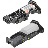 Meike Batteriegriff fuer Canon EOS 7D Mark II + 2x Akkus wie LP-E6 + IR Auslöser, aehnlich Canon BG-E16