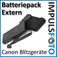 Qualitäts Batteriepack kompatibel mit Canon Speedlite 580EX II, 580EX, 550EX, MR-14EX, MT-24EX - Ersatz für CP-E4