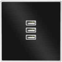 Minadax 3 x USB Weiss ohne Switch