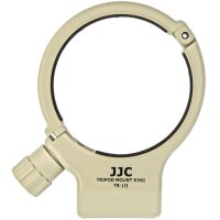 JJC Stativschelle Objektivschelle kompatibel mit Canon EF 70-200mm f/4L in wei&szlig; - Ersatz f&uuml;r Canon A2
