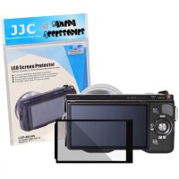 JJC Displayschutzfolie Screen Protector Kratzschutz passgenau kompatibel mit Sony DCR-RX100, DCR-RX100 II und DCR-RX100 III - ersetzt SONY PCK-LM12