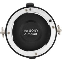Micnova Innovative 2-Fach Objektivhalterung Objektivgurt aus Metall  Objektive kompatibel mit Sony Alpha A-Bajonett