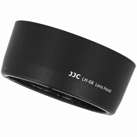 JJC LH-68 Gegenlichtblende Sonnenblende Streulichtblende aus ABS in Schwarz kompatibel mit CANON EF 50mm f/1.8 STM - Ersatz f&uuml;r Canon ES-68