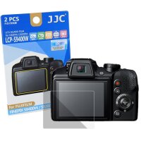 JJC Displayschutzfolie Screen Protector Kratzschutz passgenau kompatibel f&uuml;r Fujifilm Finepix S9400W - LCP-S9400W