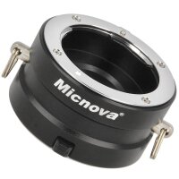 Micnova KK-LK4 Innovative 2-Fach Objektivhalterung Objektivgurt aus Metall fuer Objektive mit Micro four-thirds 4/3 Bajonett